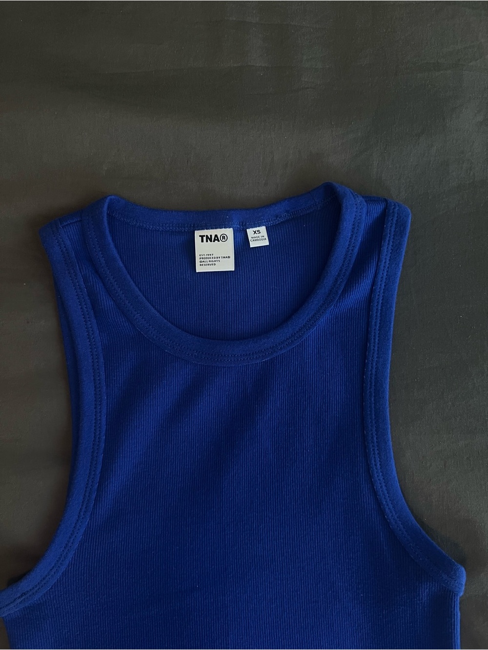 TNA Ribbed Tank - Picture 3 of 5